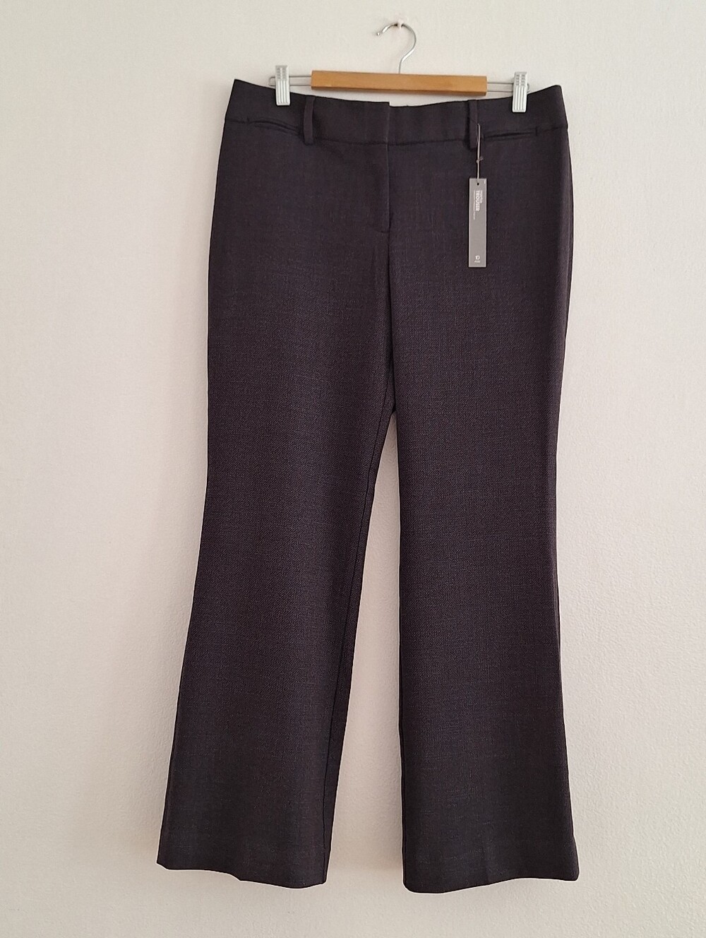 NWT LOFT Dark Brown Wide-Leg Dress Pants